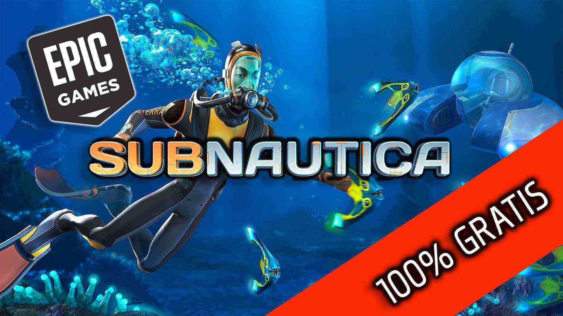 Subnautica kostenlos im Epic Store 