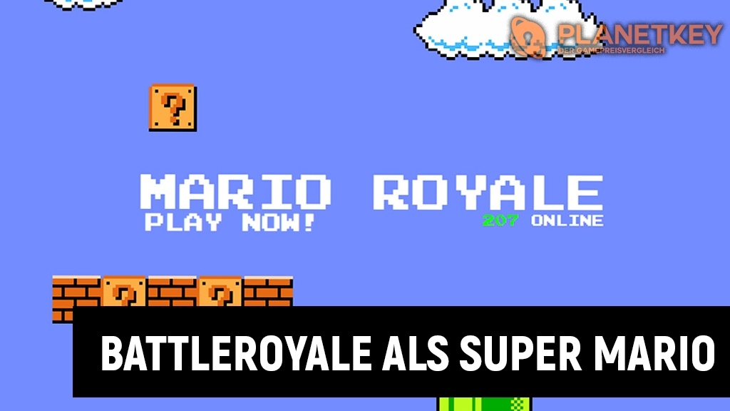 Super Mario Bros. als Battle Royale