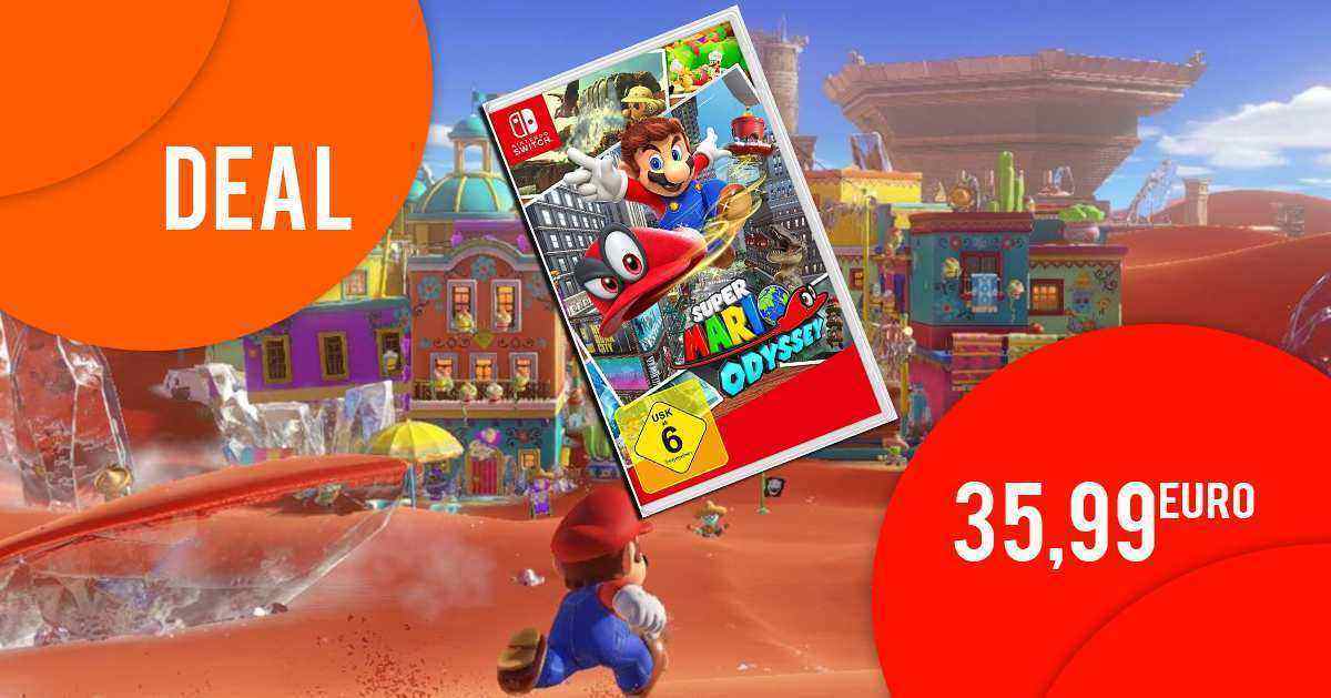 Super Mario Odyssey (Switch) fÃ¼r nur 35,99 EUR
