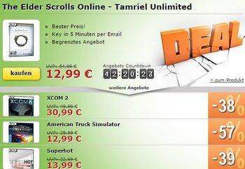 The Elder Scolls Online Tamriel Unlimited im MMOGA Deal!