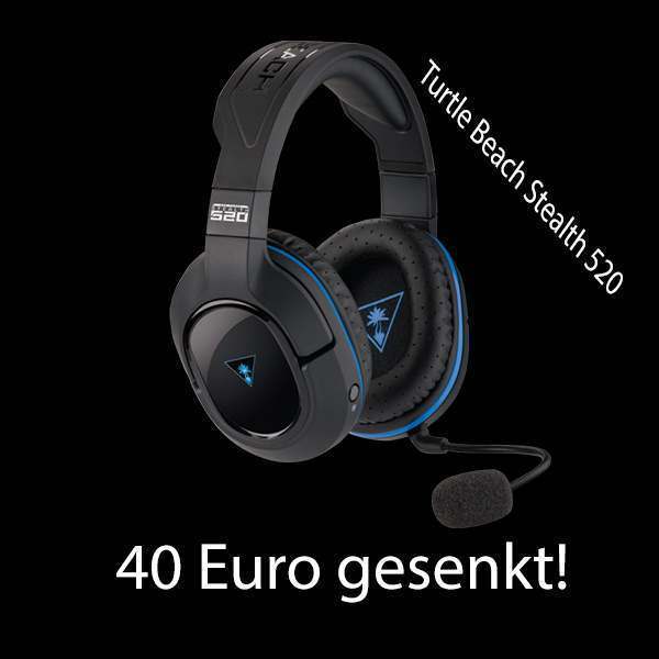 Turtle Beach Stealth 520 Wireless DTS 7.1 Surround Sound Gaming Headset fÃ¼r 66,96 EUR