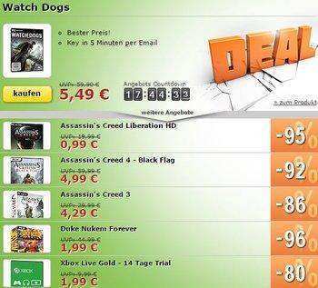 Watch Dogs zum besten Preis!