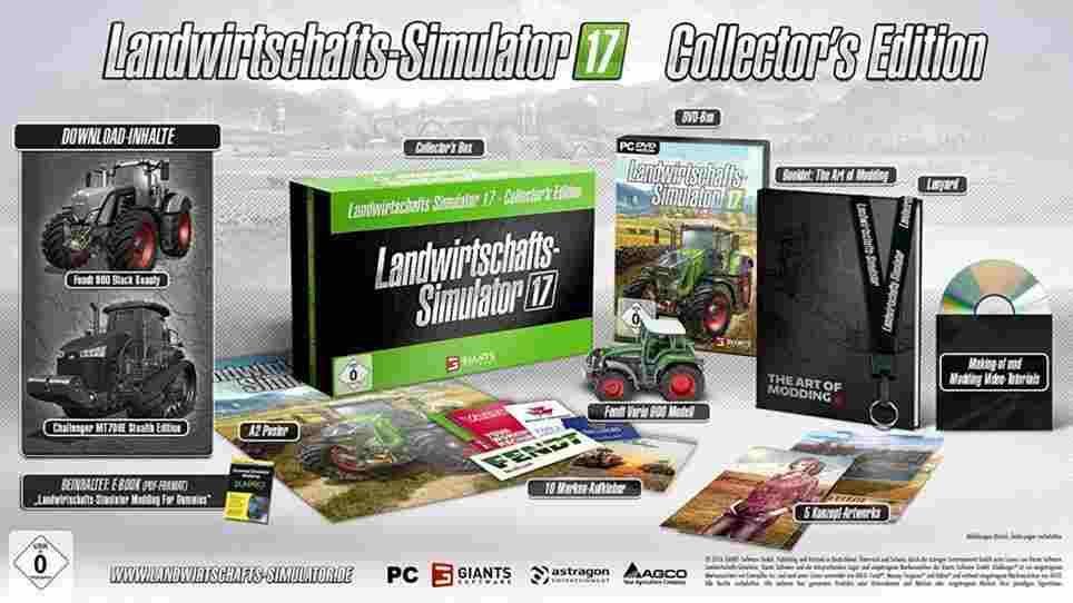 WoW! Hole dir jetzt die ultimative Landwirtschafts-Simulator 17 Collector's Edition!