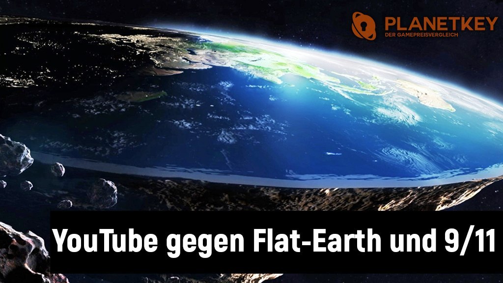 YouTube kÃ¤mpft gegen Flat-Earth und 9/11-Videos