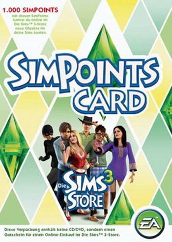  Simpoints Card kaufen - Sims 3 Shop Key