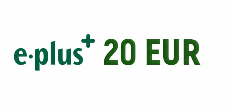 E-Plus Prepaid Guthaben - 20€ kaufen