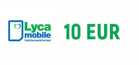 Lycamobile Prepaid Guthaben - 10€ kaufen