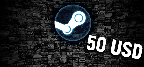  Steam Game Card kaufen - Steam Guthaben kaufen - 50 USD