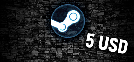  Steam Game Card kaufen - Steam Guthaben kaufen - 5 USD