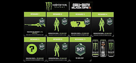 Black Ops 6 - Monster Energy Bundle Key