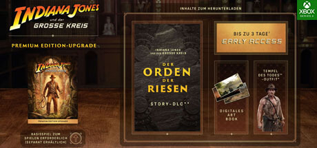 Indiana Jones The Great Circle Premium Upgrade XBox Series X Code