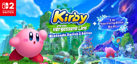 Kirby und das vergessene Land – Nintendo Switch 2 Edition + Die Sternensplitter-Welt Upgrade Pack - NSWITCH2
