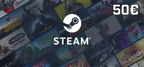 Steam Gamecard - 50 EUR