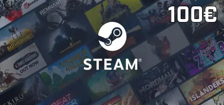 Steam Gamecard - 100 EUR