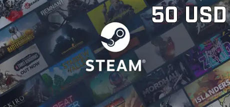  Steam Game Card kaufen - Steam Guthaben kaufen - 50 USD