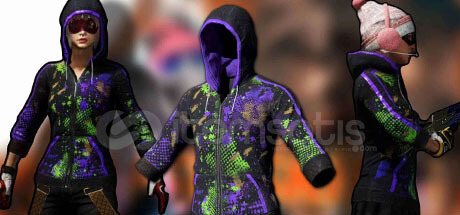 PlayerUnknown's Battlegrounds - Hoodie Neon