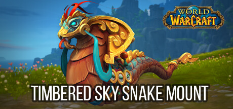 World of Warcraft - Timbered Sky Snake Mount