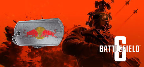 Battlefield 6 Red Bull Dog Tag