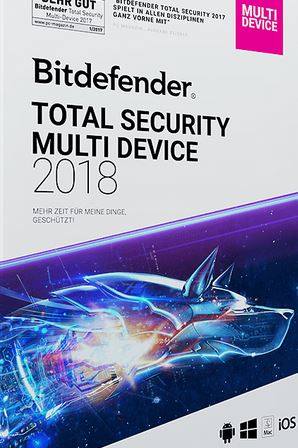 Bitdefender Total Security Multi-Device 2018 Code kaufen 