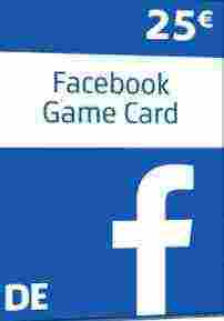 Facebook Gamecard kaufen - 25 Euro