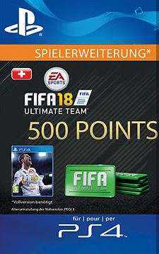 FIFA 18 Points kaufen für PS4 - 500 Points
