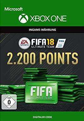 FIFA 18 Points kaufen  Xbox One- 2200 Points Key