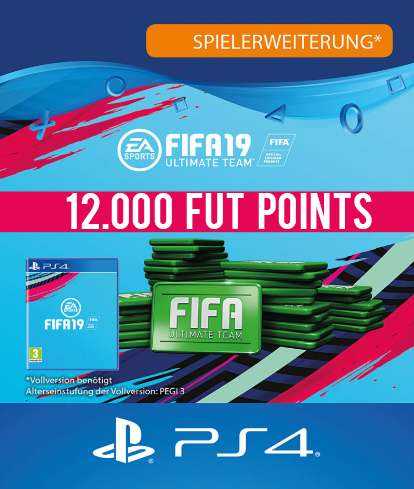 Fifa 19 12000 FUT Points kaufen für PS4