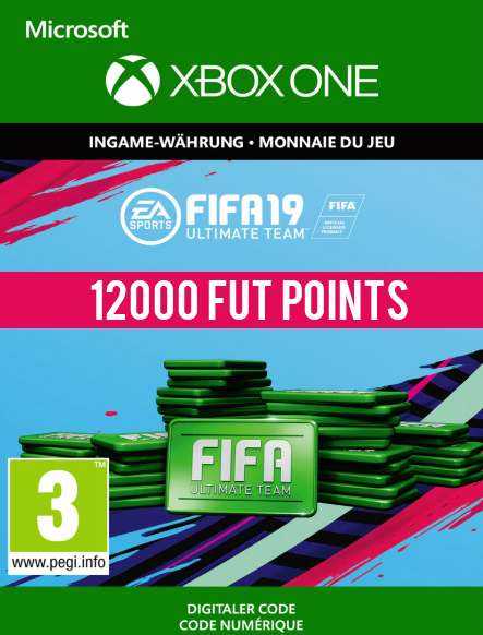 Fifa 19 12000 FUT Points kaufen für Xbox One