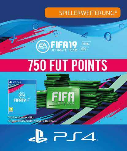 Fifa 19 750 FUT Points kaufen für PS4