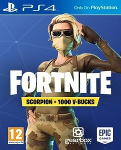 Fortnite Scorpion Skin + 1000 V-Bucks PS4 Code kaufen