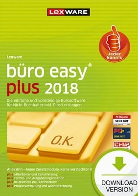 Lexware Büro Easy Plus 2018 Code kaufen