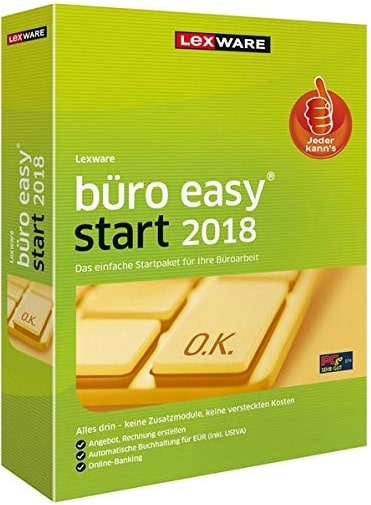 Lexware Büro Easy Start 2018 Download Code kaufen