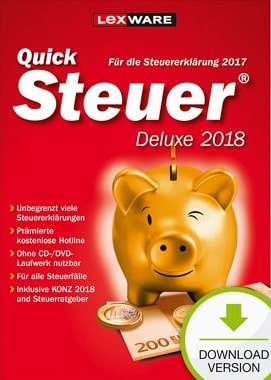 Lexware Quicksteuer DeluxeÂ 2018 Code kaufen 