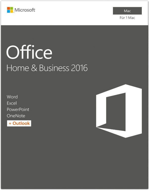 Microsoft Office 2016 Home and Business für Mac Download