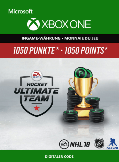 NHL 18 Xbox One Coins - 1050