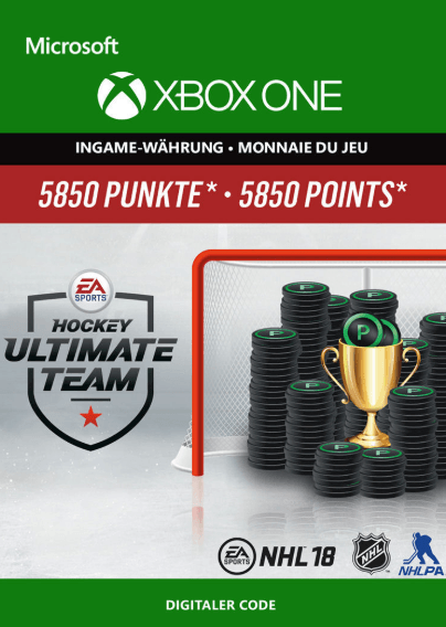NHL 18 Xbox One Coins - 5850