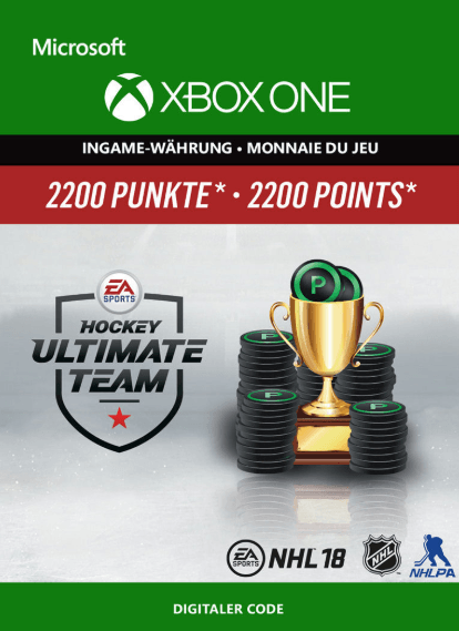NHL 18 Xbox One Coins - 2200