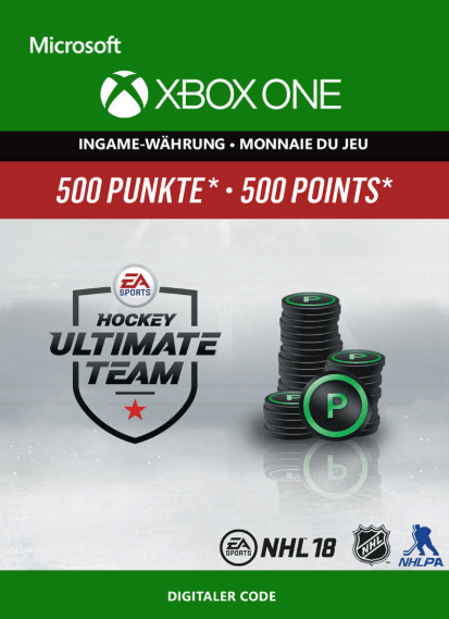 NHL 18 Xbox One Coins - 500