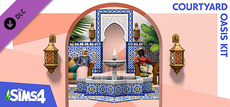 Die Sims 4 - Innenhof Oase Set DLC