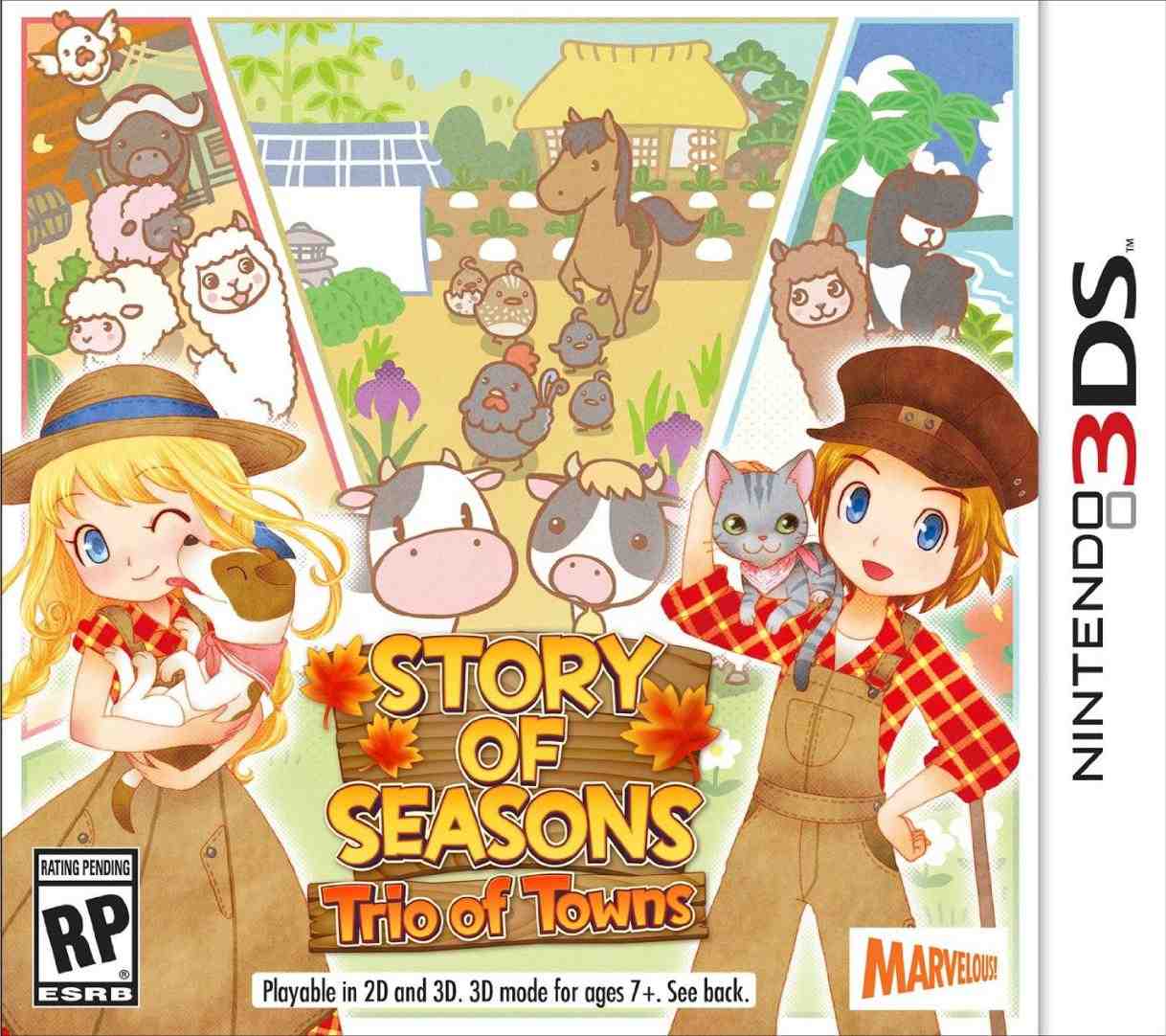 Story of Seasons: Trio of Towns 3DS Download Code kaufen