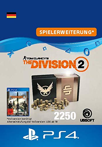 The Division 2 Premium Credits kaufen - 2250 Credits PS4 Code kaufen