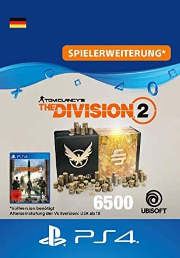 The Division 2 Premium Credits kaufen - 6500 Credits PS4 Code kaufen Key