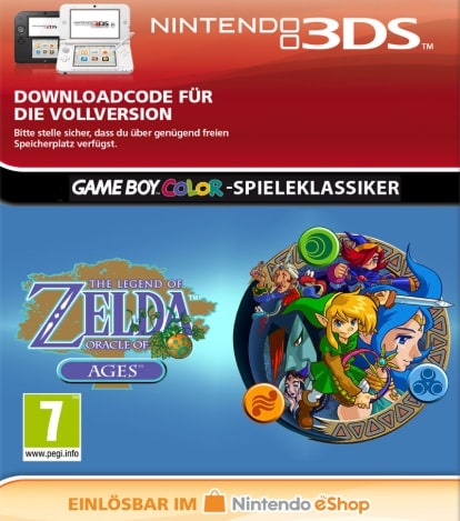 The Legend of Zelda Oracle of Ages 3D1 Code kaufen Key