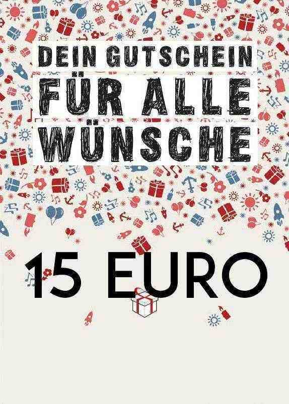 Wunschgutschein 15 Euro günstig kaufen Key