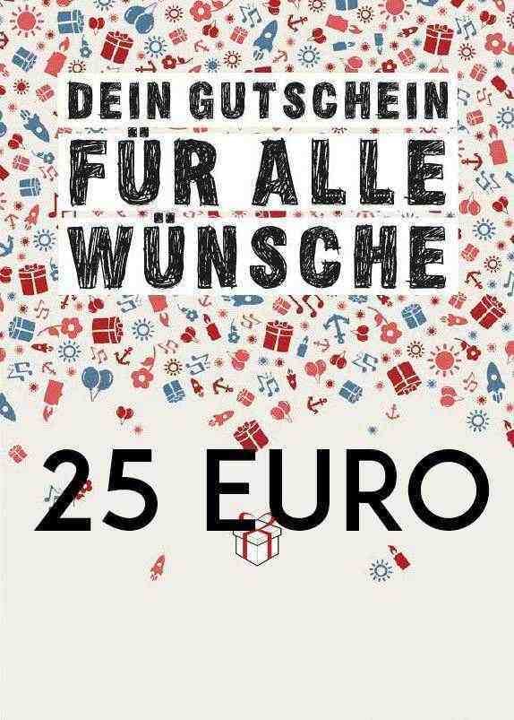 Wunschgutschein 25 Euro günstig kaufen  Key