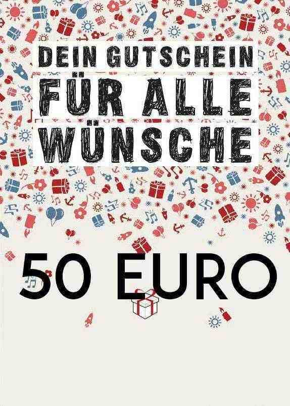 Wunschgutschein 50 Euro günstig kaufen