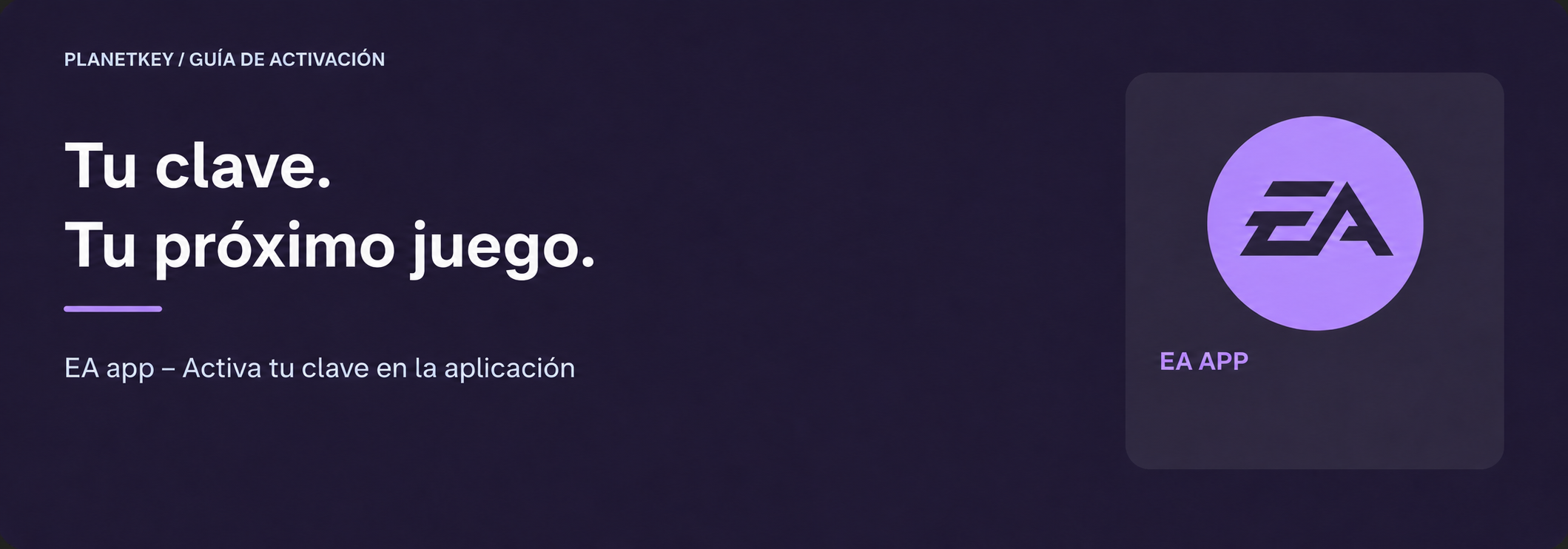 Activar clave en EA App